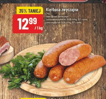 Kiełbasa zwyczajna promocja w POLOmarket