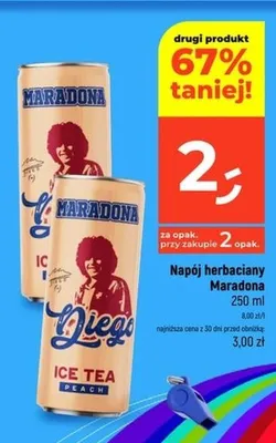 Napój herbaciany Maradona Ice Tea Lemon promocja w Dealz