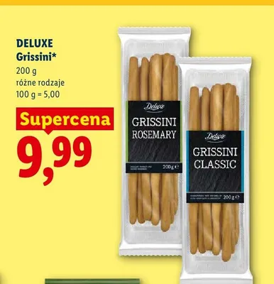 Grissini Classic Deluxe promocja w Lidl