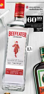 Gin Beefeater Dry promocja w POLOmarket