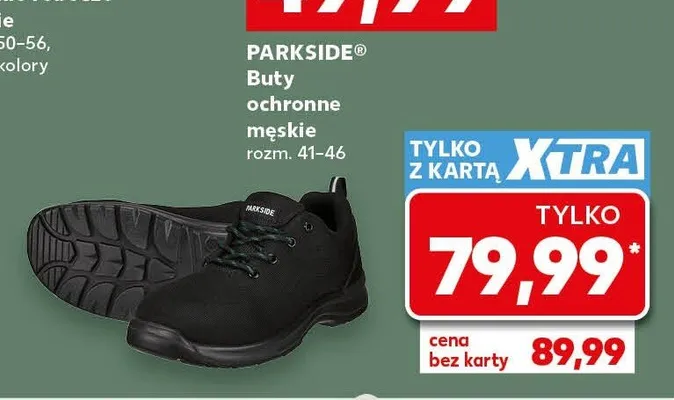 Buty ochronne męskie PARKSIDE rozm. 41-46 promocja w Kaufland