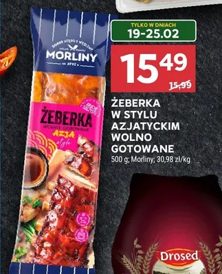 Żeberka w stylu azjatyckim wolno gotowane promocja w Stokrotka