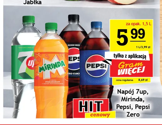 Napój gazowany Mirinda promocja w Gram Market