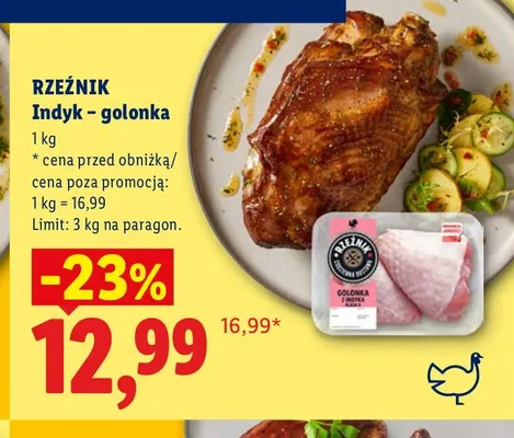 Indyk - golonka Rzeźnik promocja w Lidl