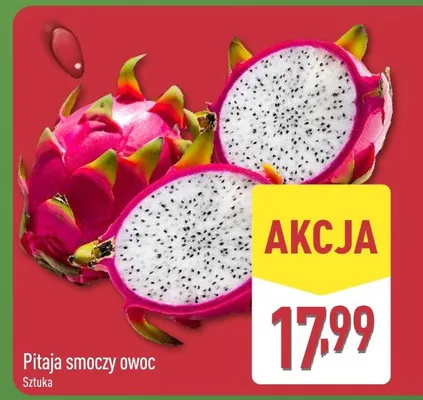 Pitaja smoczy owoc promocja w Aldi