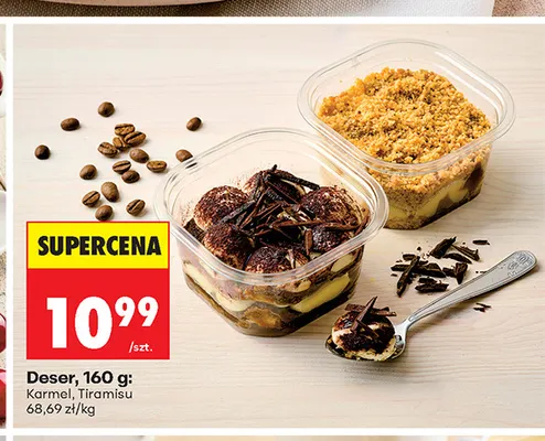 Deser karmel promocja w Biedronka