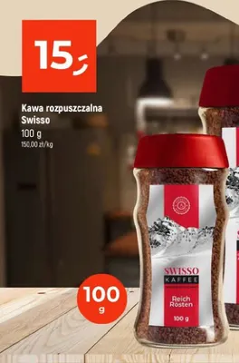 Kawa rozpuszczalna Swisso promocja w Dealz