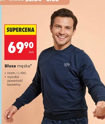 Bluza męska promocja w Biedronka