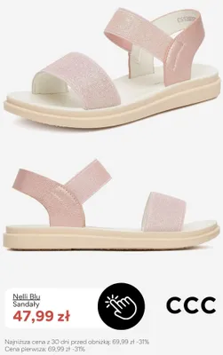 Sandały Nelli Blu promocja w CCC