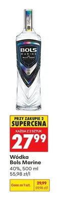 Wódka Bols Marine promocja w Biedronka