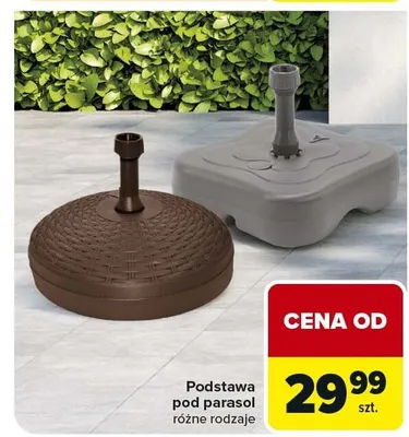 Podstawa pod parasol promocja w Carrefour
