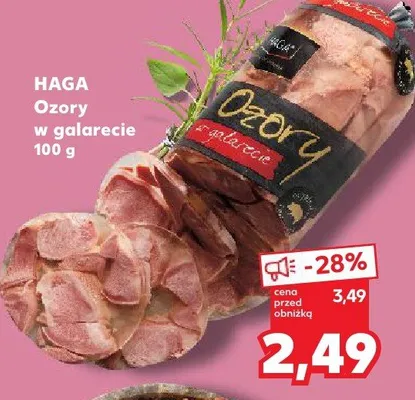 Ozory w galarecie promocja w Kaufland