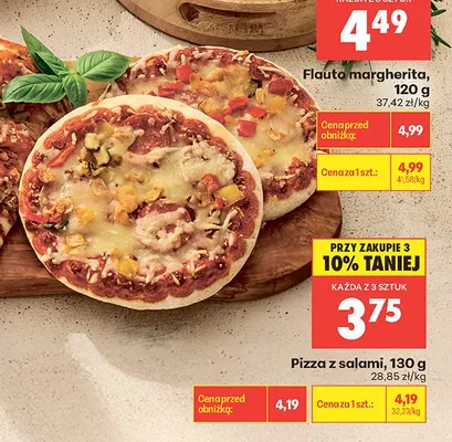 Pizza z salami promocja w Biedronka