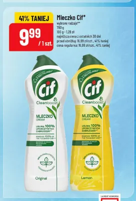 Mleczko Cif promocja w POLOmarket