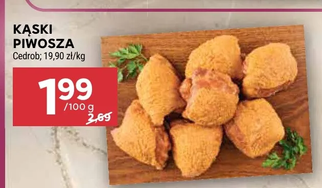 Kąski piwosza Cedrob promocja w Stokrotka