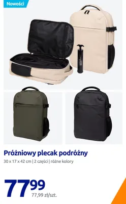Próżniowy plecak podróżny Luqpaq promocja w Action