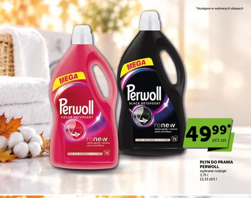Płyn do prania Perwoll Black promocja w Groszek