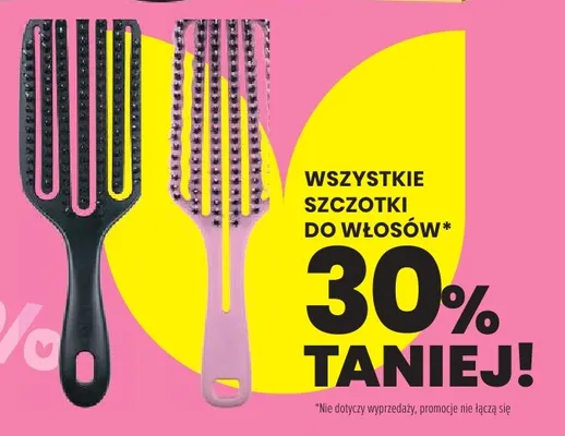 Szczotki do włosów promocja w Drogerie Natura
