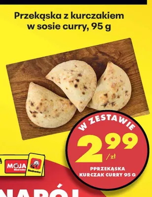 Przekąska z kurczakiem w sosie curry promocja w Biedronka