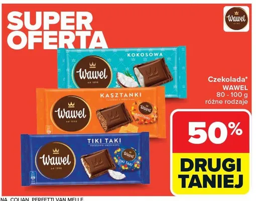 Czekolada Wawel promocja w Carrefour