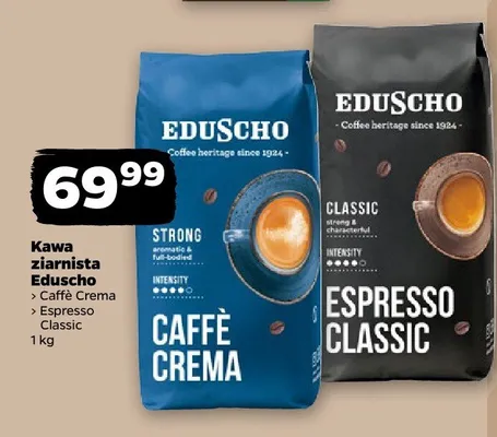 Kawa ziarnista Espresso Classic promocja w Netto