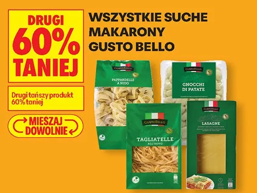 Makaron Pappardelle a Nido promocja w Biedronka