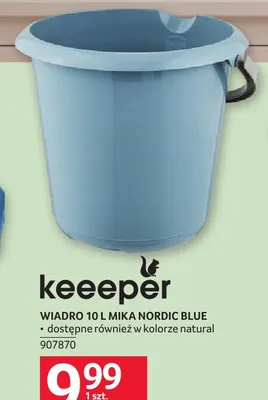 Wiadro 10 l Mika Nordic Blue Keeeper promocja w Selgros