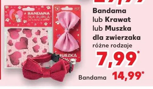 Bandama dla zwierzaka różne rodzaje promocja w Kaufland
