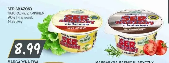 Ser smażony wielkopolski naturalny Frąckowiak promocja w Słoneczko