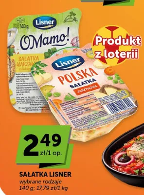 Sałatka jarzynowa Lisner promocja w Groszek
