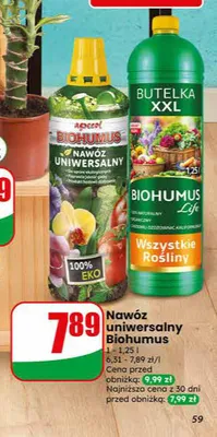 Nawóz uniwersalny Biohumus Agrecol 1-1,25l promocja w Dino