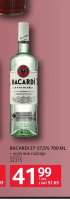 Rum Bacardi promocja w Selgros
