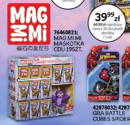 Zabawka MAG MI MI maskotka CDU 19szt. promocja w Dzień Dziecka
