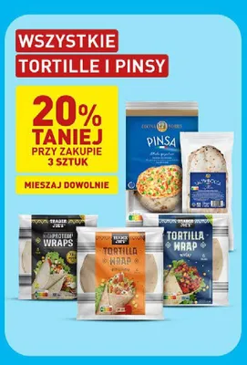 Tortilla wrap pszenna Trader Joe's promocja w Aldi