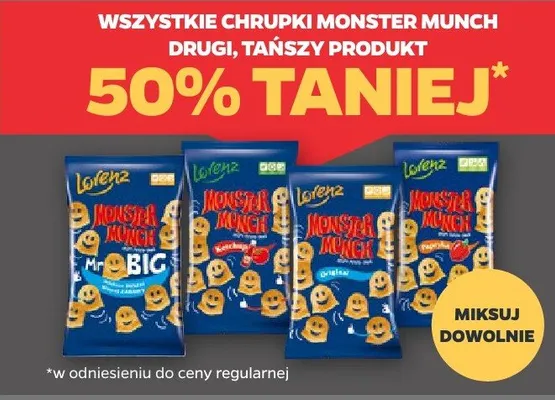 Chrupki Monster Munch promocja w Netto