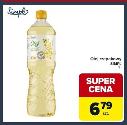Olej rzepakowy SIMPL promocja w Globi