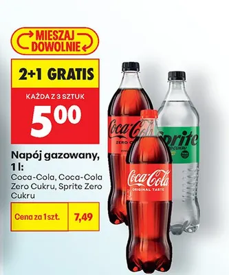 Napój gazowany Coca-Cola promocja w Biedronka