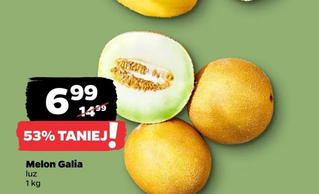 Melon Galia promocja w Netto