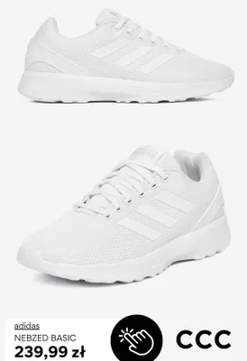 Buty sportowe Adidas Nebzed Basic promocja w CCC