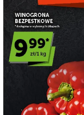 Winogrona bezpestkowe promocja w Euro Sklep