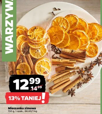 Mieszanka zimowa promocja w Netto