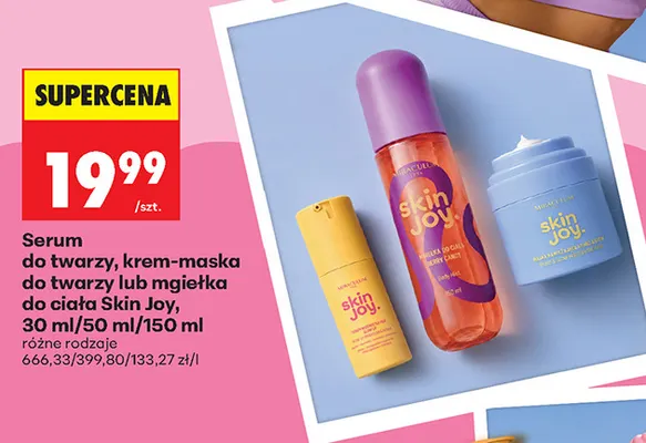 Mgiełka do ciała Skin Joy promocja w Biedronka