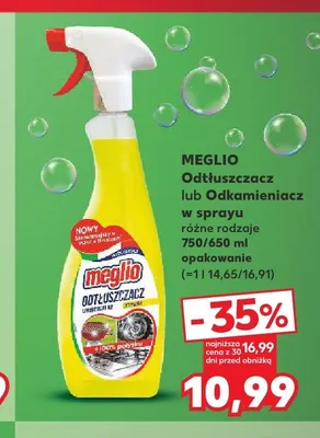 Odtłuszczacz uniwersalny w sprayu Meglio promocja w Kaufland