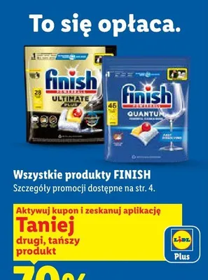 Produkty do zmywarki promocja w Lidl