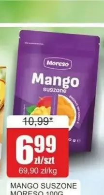 Mango suszone Moreso promocja w Bingo