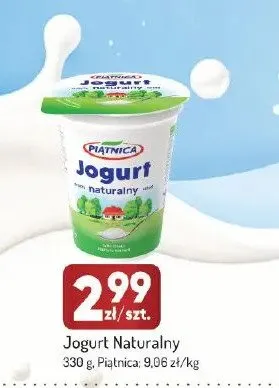 Jogurt Naturalny Piątnica promocja w Avita
