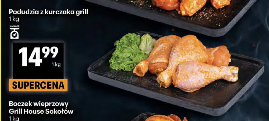Podudzia z kurczaka grill promocja w Delikatesy Centrum