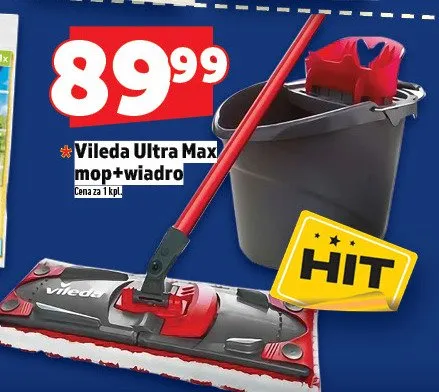 Vileda Ultra Max mop+wiadro promocja w TOPAZ
