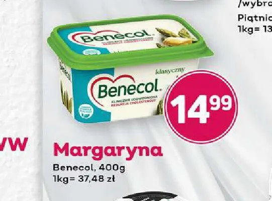 Margaryna Benecol promocja w Bliski