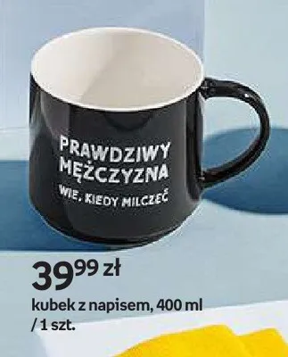 Kubek z napisem 400ml promocja w Empik